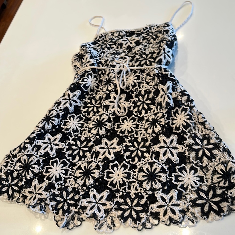 Zara crochet summer dress